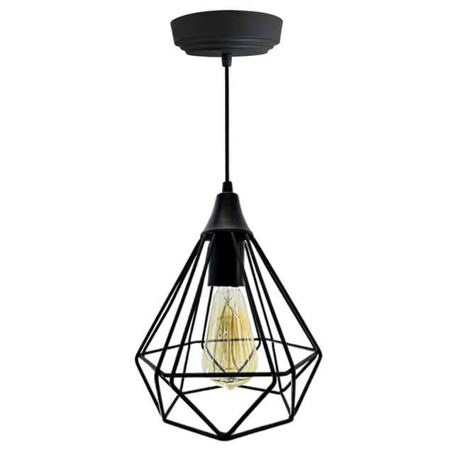 Lampara Colgante Vintage, Luz Ideal, Rubí