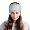thumbnail image 5 of KLL Silver Mosaic Pirnt Wicking Running Beanie Head Wrap Cycling Bandana for Men Women, 5 of 8