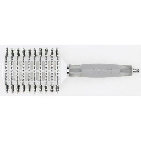 - Olivia Garden Ceramic Turbo Vent Oval Twin Brush BR-136X