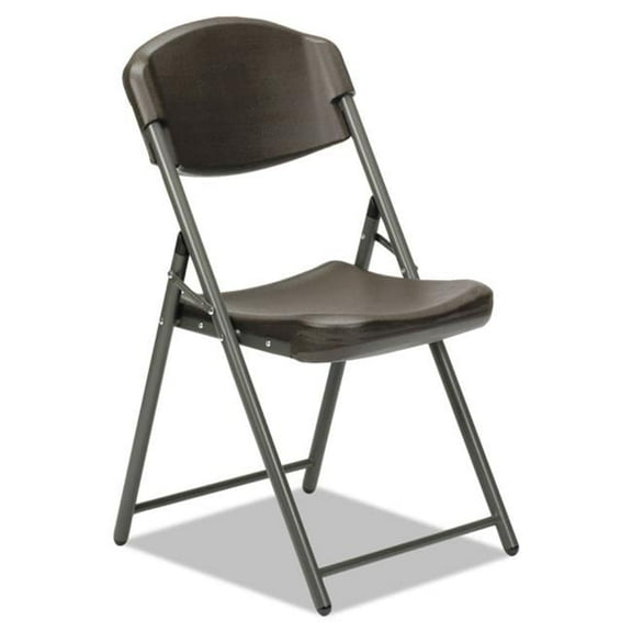 NSN6637984 Folding Chair  Espresso - Pack of 4