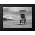 thumbnail image 2 of Anonymous 24x19 Black Modern Framed Museum Art Print Titled - Lifeguard Observation Tower, 2 of 5