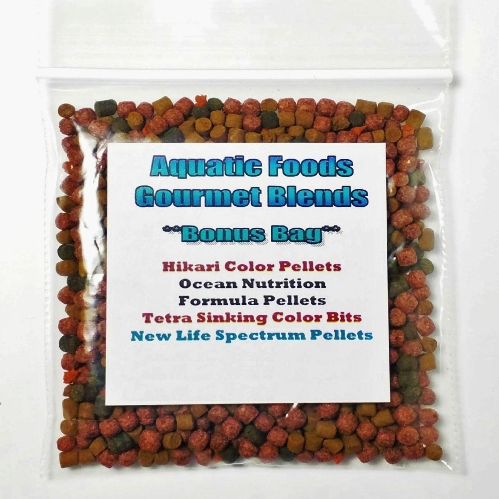 Aquatic Foods SUPER Ultra Betta and Small Fish Pellet Blend - 1-lb…..GB-510