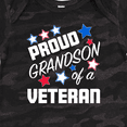 thumbnail image 4 of Inktastic Proud Grandson of a Veteran Veterans Day Boys Baby Bodysuit, 4 of 5