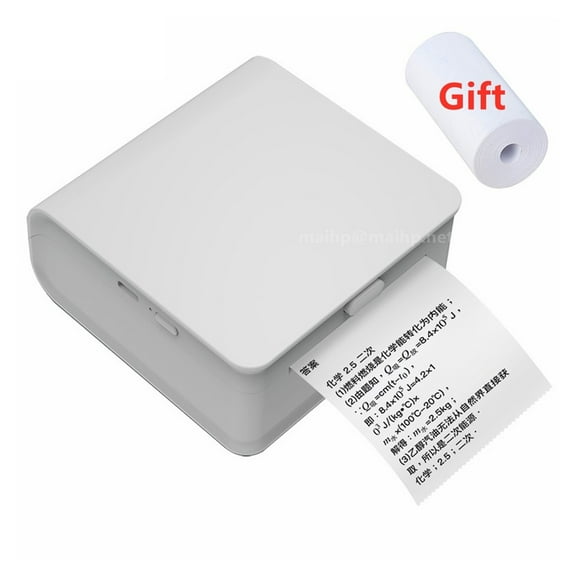 200DPI 57/40/30/20/12mm No Ink USB Portable Note Plan Maker Handheld BT Sticker Qr Code Barcode Text Label Study Thermal Printer ,Quick-Drying Ink