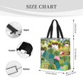 thumbnail image 3 of Hirioo Garden Farm for Tote Bag for Women, Quilted Shoulder Bag with Zipper, Large Capacity Handbags for Casual, Travel, Work, 3 of 7