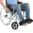 thumbnail image 4 of BESTYASH Ensemble de 4 Roues de Remplacement pour Fauteuil Roulant avant 16.00X16.00X2.70CM, 4 of 6