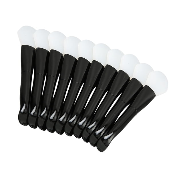 Cepillo de máscara de doble cara, 10 piezas Cepillo de máscara facial Aplicador de máscara de barro facial Cepillo aplicador de máscara Uso conveniente