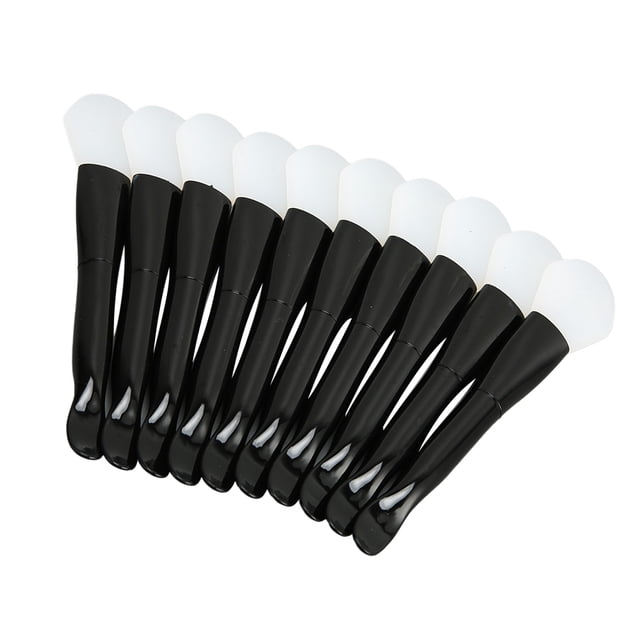 Cepillo de máscara de doble cara, 10 piezas Cepillo de máscara facial Aplicador de máscara de barro facial Cepillo aplicador de máscara Uso conveniente