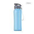 thumbnail image 1 of Labymos Bouteille d'Eau de Sport 750mL Grande Capacité avec Sangle en Acier Inoxydable Étanche, 1 of 7
