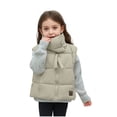 thumbnail image 1 of Veste Chaude Unie pour Enfants d'Automne et d'Hiver, Veste Mignonne et Décontractée pour Garçons et Filles, 1 of 8