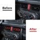 thumbnail image 5 of Pegatinas interiores para consola central de automóvil, salida de ventilación del aire acondicionado, embellecedor para Jimny 2019 2020 2021 B, 5 of 5
