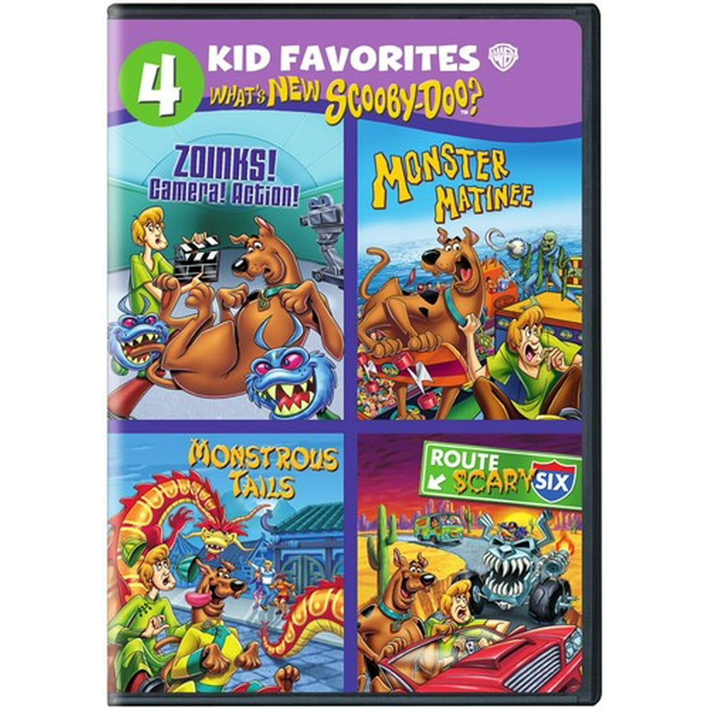 4 Kid Favorites What's New ScoobyDoo? (DVD)