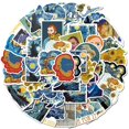 thumbnail image 4 of Paquete de 90 pegatinas de pintura de arte famoso, pegatinas estéticas para teléfono portátil, botellas de agua, bicicleta, computadora, vinilo impermeable, calcomanías de artista de pared, 4 of 5