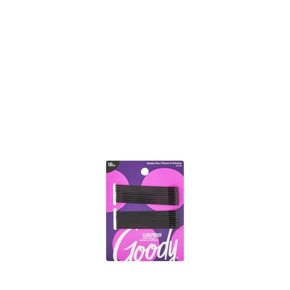 Goody Ouchless Bobby Pins - 3" Hair Pins - Secure Hold - 18 Ct, Bobby Pin