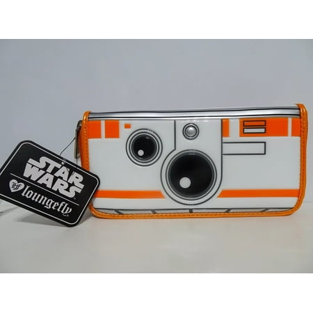 Disney Loungefly Star Wars The Force Awakens BB-8 Wallet Zip Around