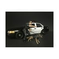thumbnail image 2 of AMERICAN DIORAMA 1/18 - FIGURINES Policier et Chien K9 Unit - Unit II, 2 of 3