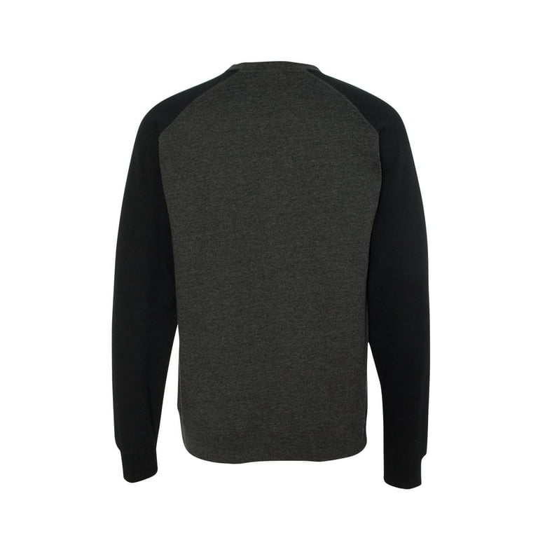 Independent Trading Co. Fitted Raglan Crewneck Sweatshirt IND30RC