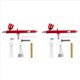 thumbnail image 1 of 7Cc 0.3 Boquillas Aerografo con Conjunto de 22 Pcs Accesorios de Limpieza Cepillos de Decoración de Pasteles para Cepillo de Aire de Manicura, 1 of 5