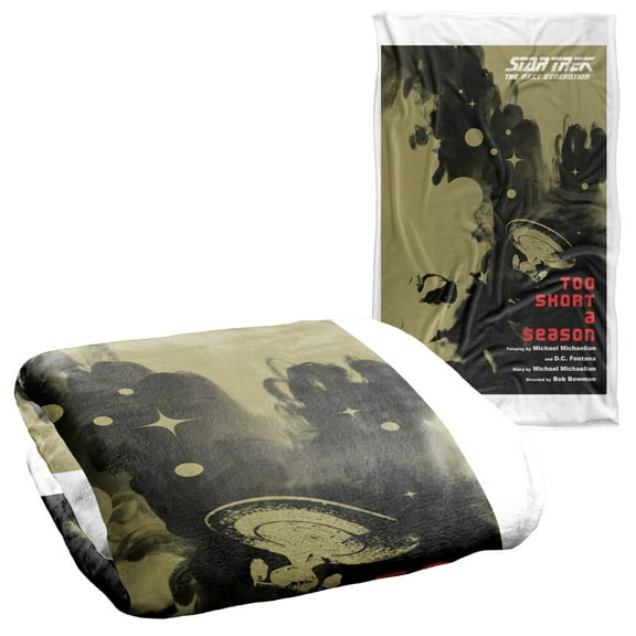 Star Trek The Next Generation Season 1 Episode 16 Silky Touch Super Soft Throw Blanket 36" x 58"