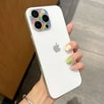 thumbnail image 5 of Dteck for iPhone 15 Pro Max Bling Camera Lens Protector Tempered Glass Screen Protector, Bling Glitter Lens Protector Case Friendly Camera Cover for iPhone 15 Pro Max,Purple, 5 of 5