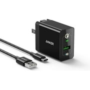 Anker 18W Quick Charge 3.0 USB Wall Charger (Quick Charge 2.0 Compatible) Powerport+ 1 (USB-A to USB-C Cable Included)