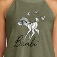 thumbnail image 3 of Bambi - Bambi Sketch - Juniors High Neck Tank Top, 3 of 5
