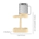 thumbnail image 4 of Soporte para portavasos para cepillos de dientes | Organizador de baño de plástico con función de drenaje | Tiene capacidad para varios cepillos de dientes y tazas | Almacenamiento de mostrador que, 4 of 7