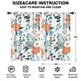 thumbnail image 2 of Blackout Kids Curtains,Pioneer Flower Floral Print Pattern Childrens Insulated Curtains Set Of 2,Bedroom Essentials,Toddler Room Decor 52"x84", 2 of 5