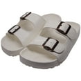 thumbnail image 2 of Pali Hawaii White Jandals with Buckle Jesus Hawaiian Sandal, 2 of 2