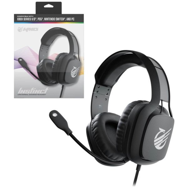 Instinct Deluxe Black Wired Universal (PS5/Xbox X/S/NSW/PC) Headset