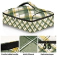 thumbnail image 2 of Iauyy Casserole Carrier for Hot Food Insulated Casserole Travel Carry Bag with Lid Food Warmer Bag for Party/Picnic,Green and Yellow Elements, 2 of 7