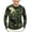 01 Green, variant on Boys Halloween Shirt 3/4 Sleeve Graphic T Shirt Spooky Print Kids Fall Party Outfit Skeleton Pumpkin Gothic Style Casual Top,3-4 Years,Multicolor