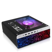 Restored TechMagnet Zeus Pro 8 Gaming Desktop PC, Intel i5, GT 1030, 8GB ARGB RAM, 1TB SSD+4TB HDD, 27 Inch Curved Monitor, RGB Keyboard Mouse, Speaker, Headphone, USB WiFi BT, Webcam, Win 11