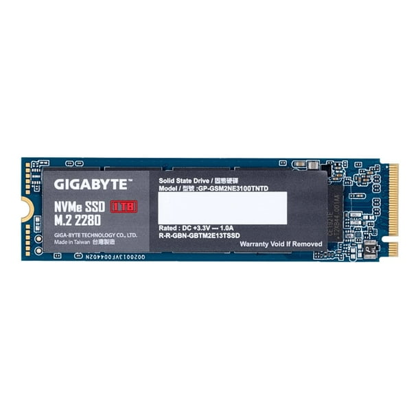 Disque dur ultra rapide 1 To SSD M.2 PCI-Express (mémoire Flash)