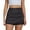 Black #06, variant on Women's Elastic High Waist Denim Shorts, Casual Loose Washed Jean Shorts with Pockets L