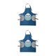 thumbnail image 1 of Delantal de cocina Cateissary impermeable con Limpiador de manos Panda 2Conjunto, 1 of 6