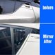 thumbnail image 2 of Para Toyota C-Hr Chr Ventana trasera Persianas de tres esquinas Cubierta embellecedora Estilo de automóvil Abs Chr Negro mate 2016-2019, 2 of 5