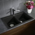 thumbnail image 4 of Blanco DIAMOND Equal Double Dual Deck SILGRANIT Sink Anthracite, 4 of 5