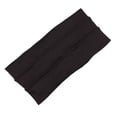 thumbnail image 2 of Trayknick Bandeau Grand Extensible de Sport pour Femmes, Mode, Serre-Tête, Bande de Cheveux de Yoga, Turban, Noir, 2 of 13