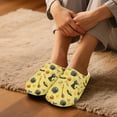 thumbnail image 3 of Chaqlin Halloween Black Cat Pumpkin Men's Winter Slippers Warm Cozy Anti-skid Comfort Sole Lightweight Easy Slip On Cold Weather Travel Slippers, 3 of 7
