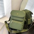 thumbnail image 3 of Bolso De Hombro Bolso cruzado para mujer, moda informal, bolso de viaje para mujer, monedero para mujer (verde oscuro), 3 of 8