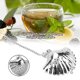 thumbnail image 5 of Colador de té de acero inoxidable 304 Vhermosa diseño elegante y novedoso de concha, 5 of 8