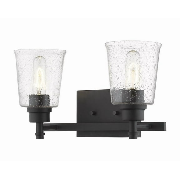 2 Light Vanity Light in Fusion Style 16 inches Wide By 8.5 inches High Bailey Street Home 372-Bel-2959218