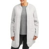 Athletic Works Women's Plus Size Active Lightweight Quilted Tunic Jacket