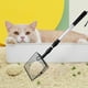 thumbnail image 1 of Pala para arena de acero inoxidable para gatos | Tamiz grande de orificios finos | Mango telescópico ergonómico para areneros profundos | Pala duradera para arena aglomerante y bentonita, 1 of 6