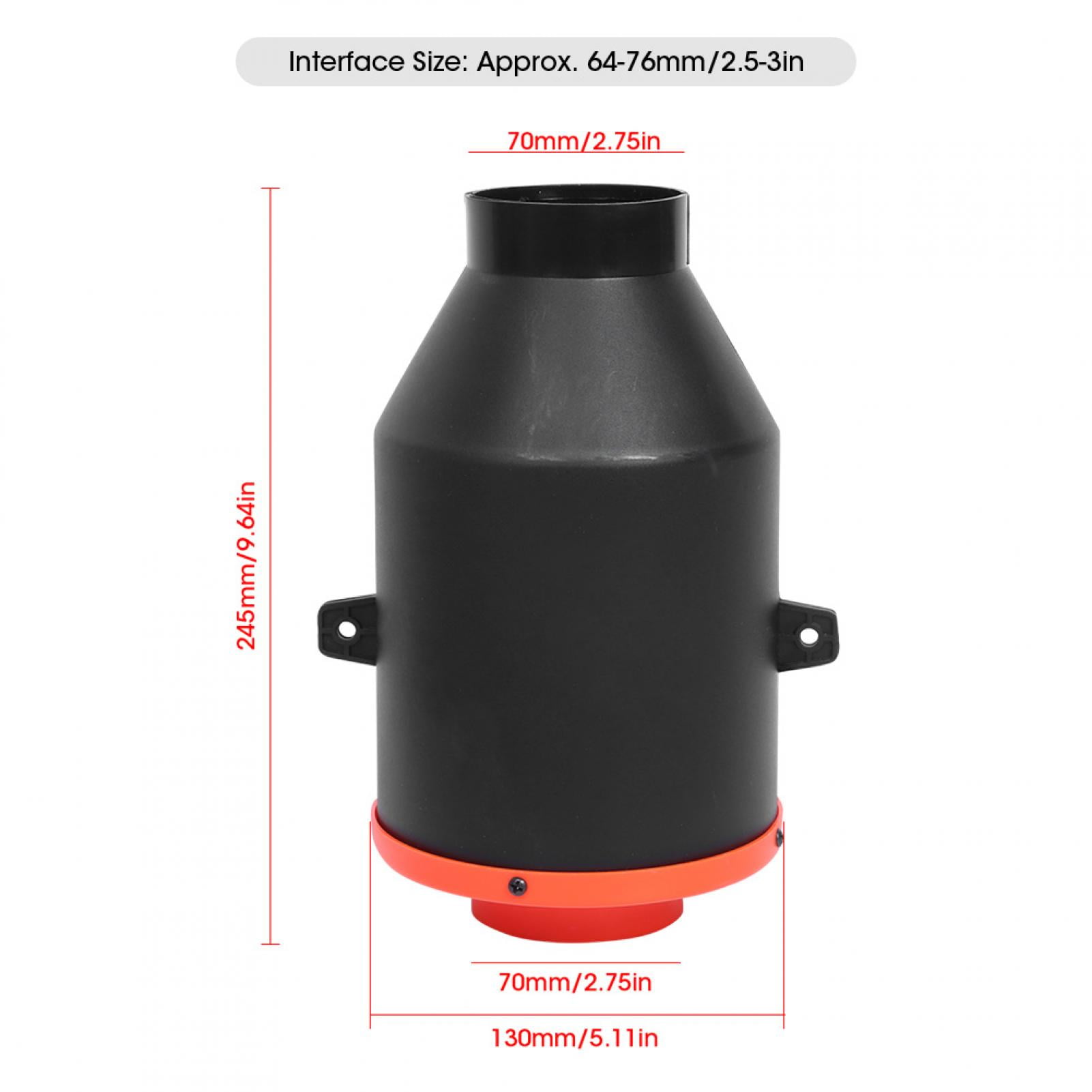 EZSPTO Air Filter Hose Kit,6476mm Cold Air Filter Universal Intake