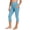 Light Blue163, variant on Amidoa Girls Athletic Leggings Stretch Kids Dance Workout Running Yoga Pants with Pocket 12