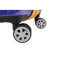 thumbnail image 4 of Rockland F225-2TONENAVY Luggage Expandable Spinner Set, Navy & Yellow - 2 Piece, 4 of 7