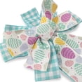 thumbnail image 7 of JHEHF Happy Easter Large Wreath Bows 24.8*11 Inch Easter Egg Wired Ribbon Bow Ornament for Wreath Kitchen Cabinet Door Wall Indoor Outdoor Decoration, 7 of 7