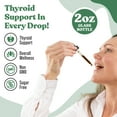 thumbnail image 5 of Rejuvica Health Thyrobin 2 fl oz - Herbal Thyroid Support Supplement with Spirulina, 5 of 7